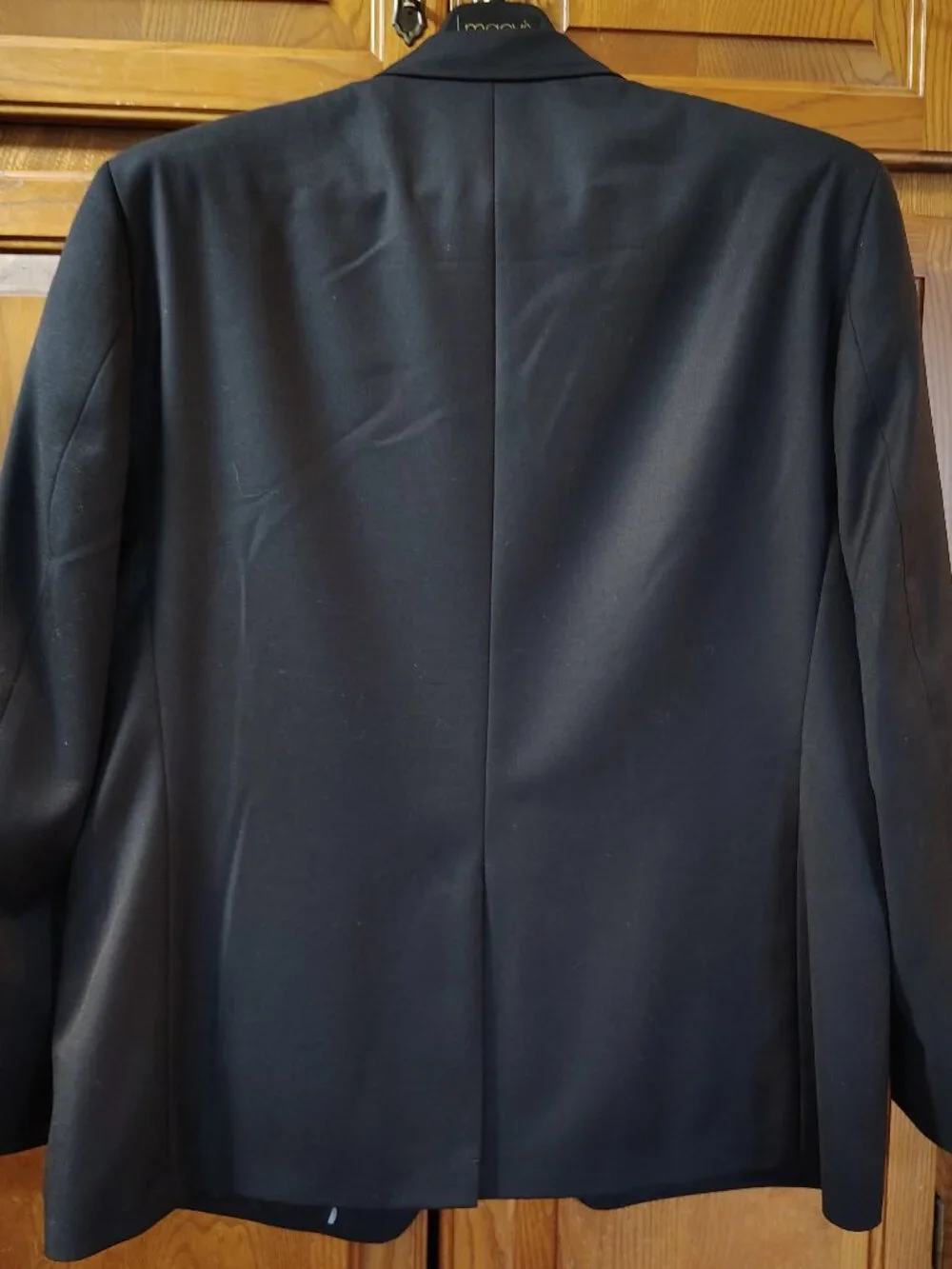 Michael Kors Men’s Suit Jacket Blazer 46R Black Classic Fit Wool Blend KAPLAN